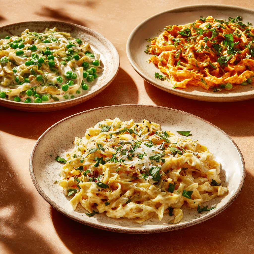 11 Genius Low-Cost Dinners Using Yogurt (That Your Family Will Actually Eat) 14 Three creamy pasta dishes made with yogurt