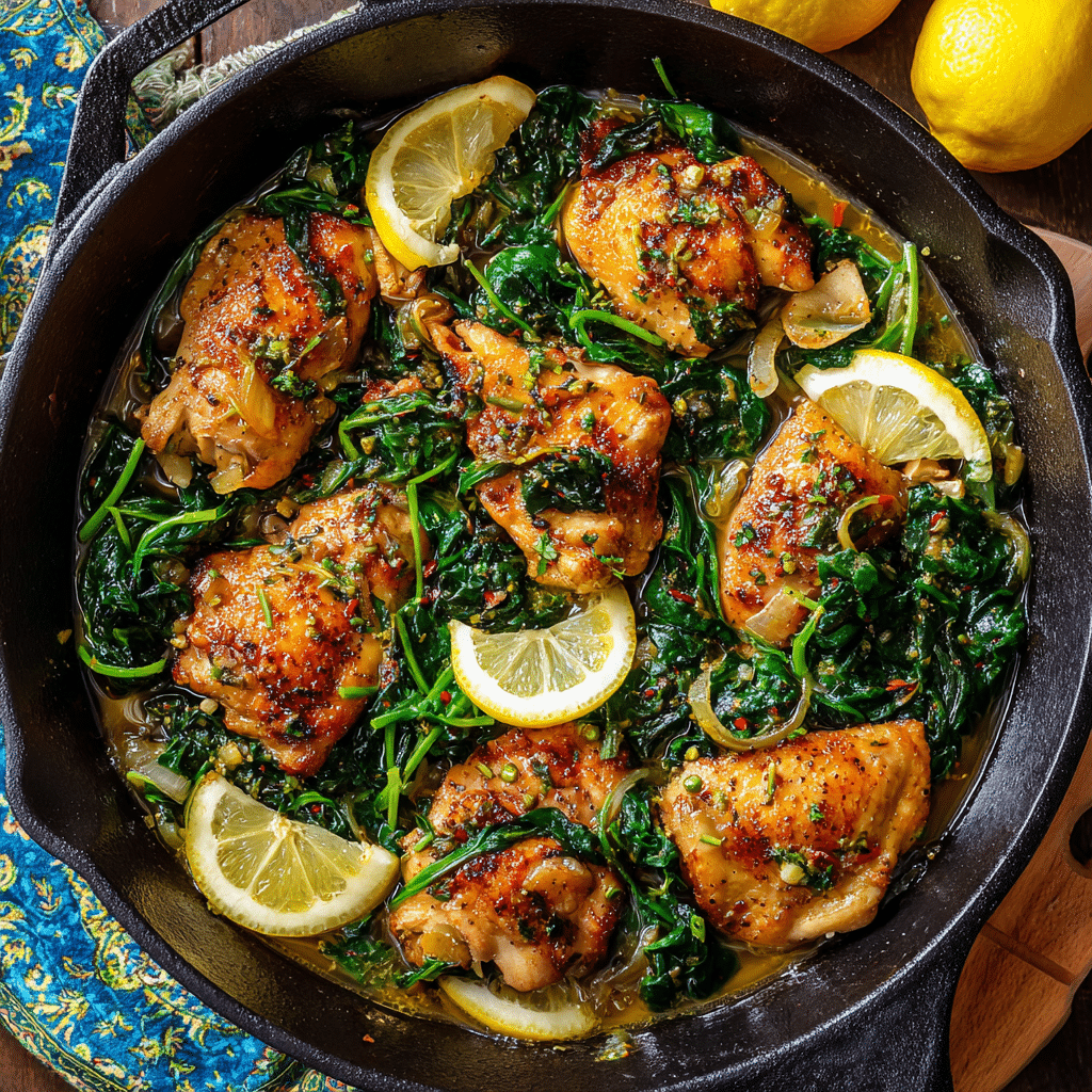 9 Complete 15-Minute Dinner Recipes with Spinach 10 garlic butter chicken with spinach skillet