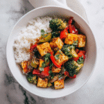 My 15 Go-To Healthy Weeknight Tofu Dinners (Quick, Easy & Delicious) 12 Healthy tofu stir-fry bowl for weeknight dinner
