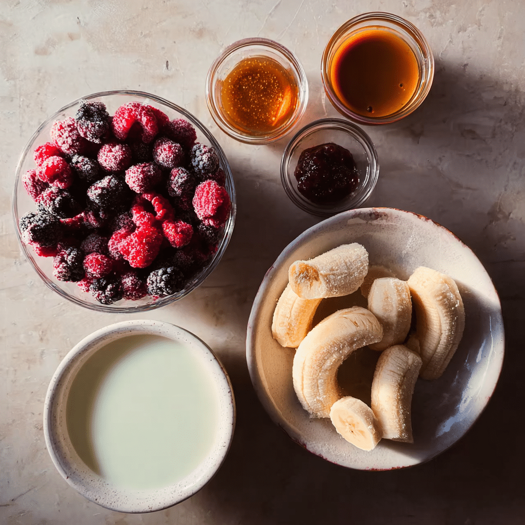 The Ultimate Protein-Packed Berry Kefir Smoothie 9 Ingredients for kefir smoothie with protein and berries