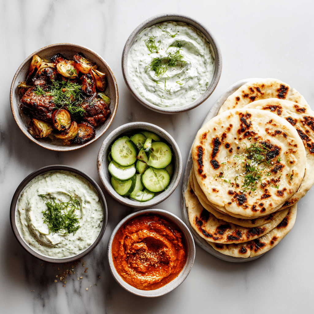 11 Genius Low-Cost Dinners Using Yogurt (That Your Family Will Actually Eat) 17 Yogurt sauces including garlic, harissa, and raita