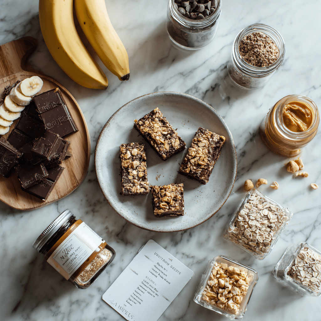 5 Quick Sweet Treats Using Chocolate for Instant Cravings Relief 13 5-ingredient chocolate desserts displayed with ingredients